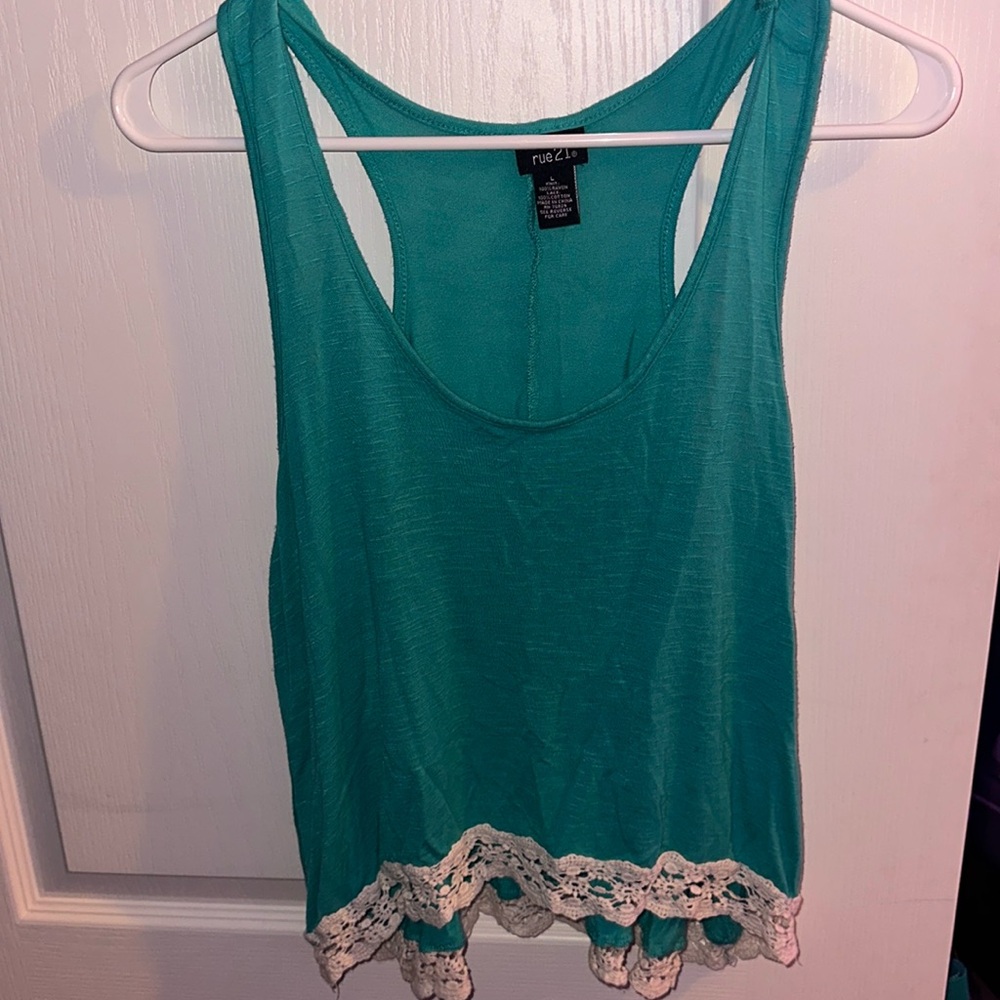 Blue Tank Top